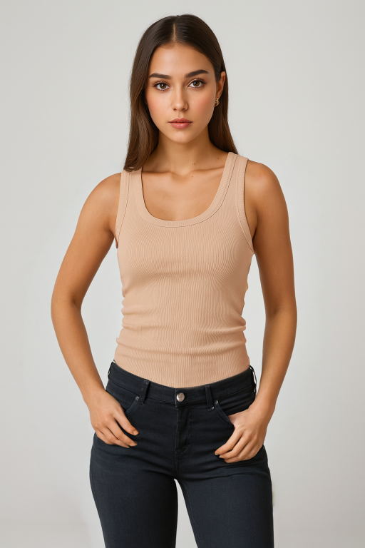 Kadın%20Geniş%20Askılı%20Kaşkorse%20Fitilli%20Bej%20Atlet