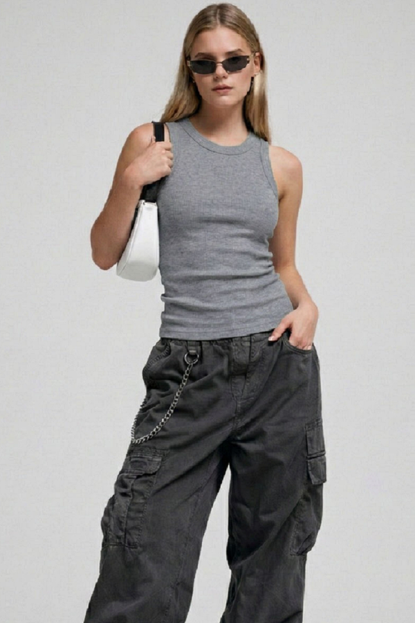 Kadın%20Halter%20Yaka%20Kaşkorse%20Fitilli%20Beyaz%20Atlet